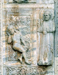 La storia di Adamo ed Eva (dettaglio)